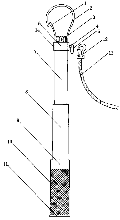 Steel pylon safety climbing device and method