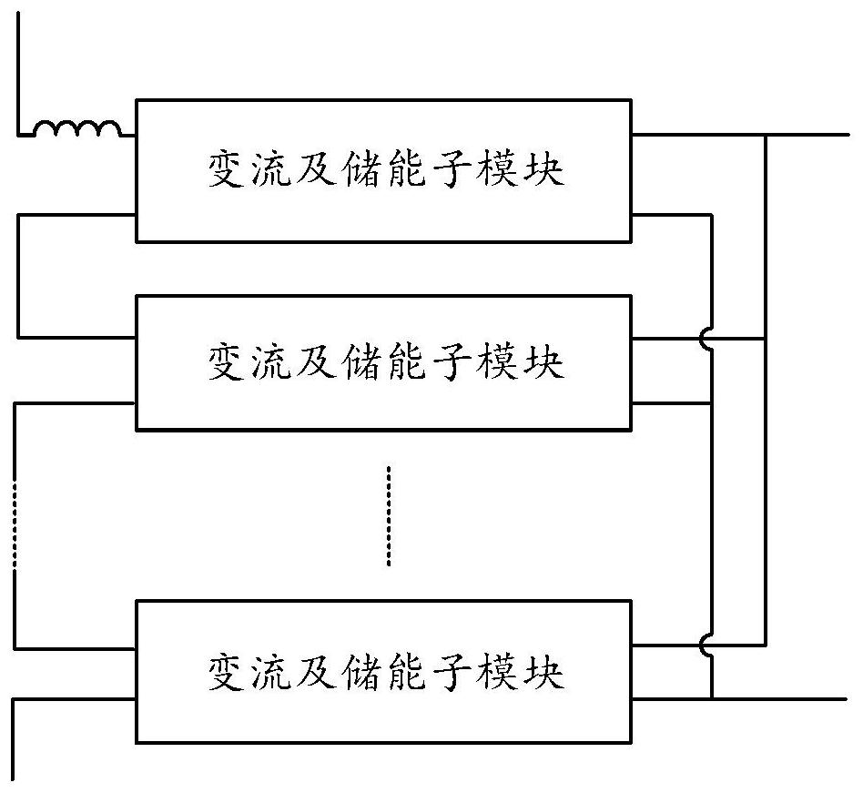 An energy storage system and offshore wind power device suitable for offshore wind power