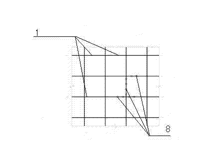 Construction method for insulating layer of roof