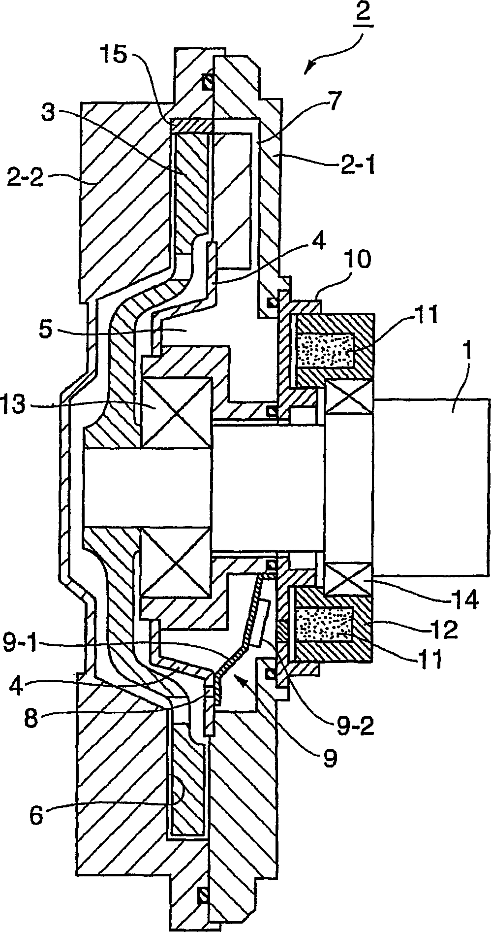 Control method for external control type fan clutch