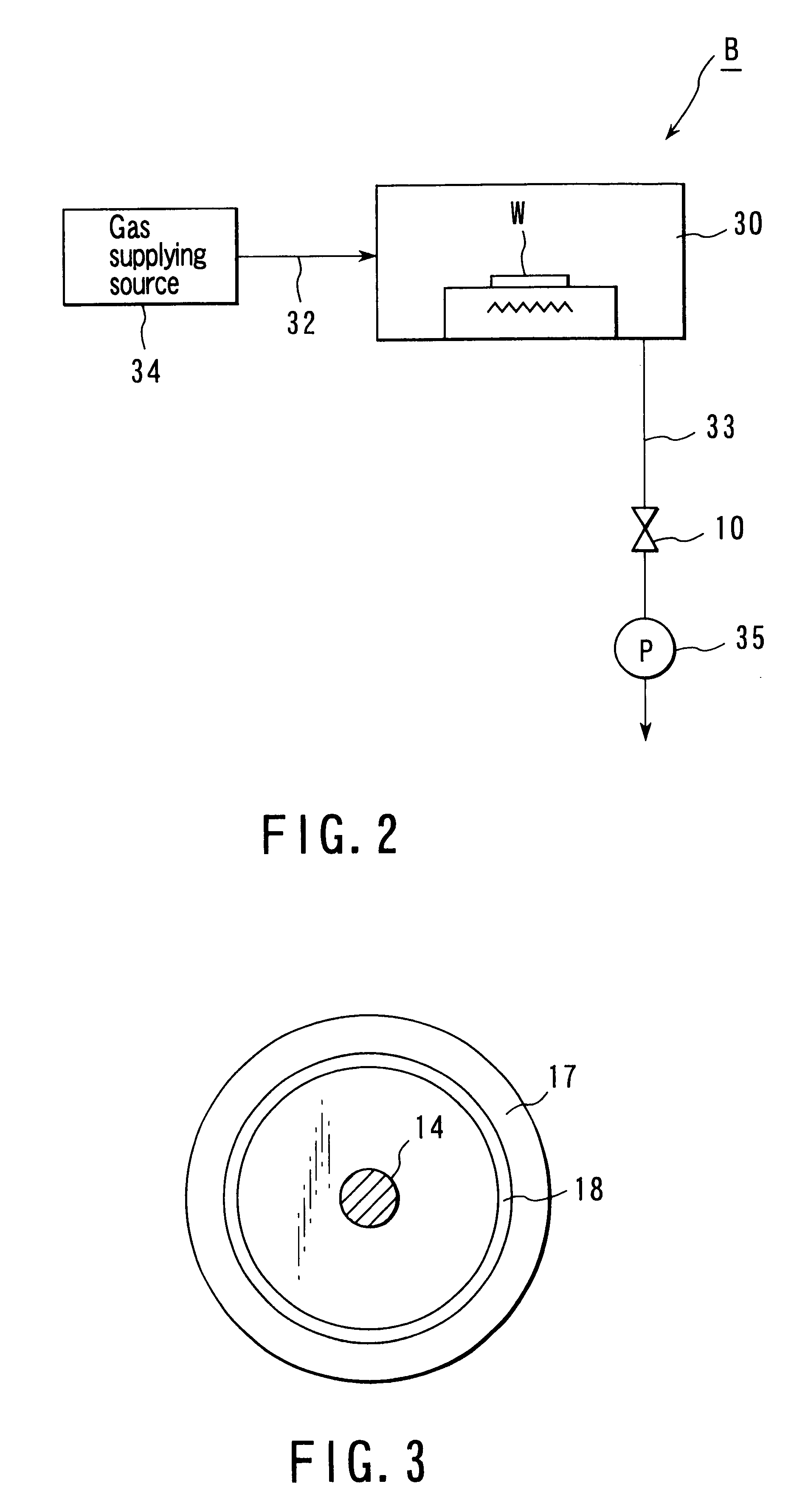 Valve and vacuum processing device with the valve