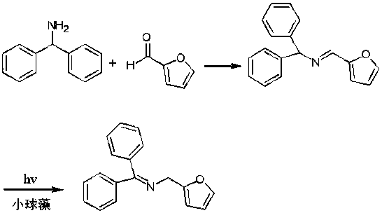 Method for transferring C=N double bonds by chlorella