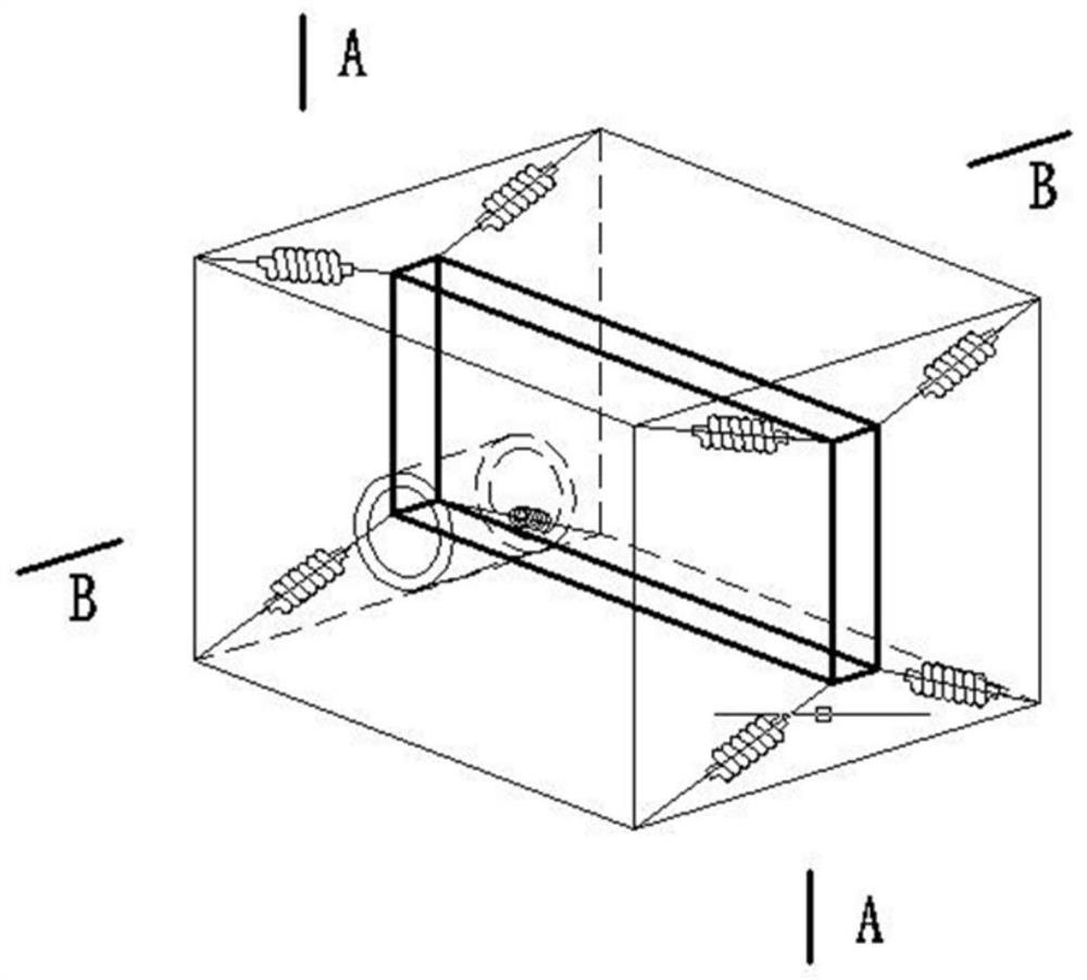 Sound absorption and insulation unit structure and modular sound absorption and insulation wall of transformer substation