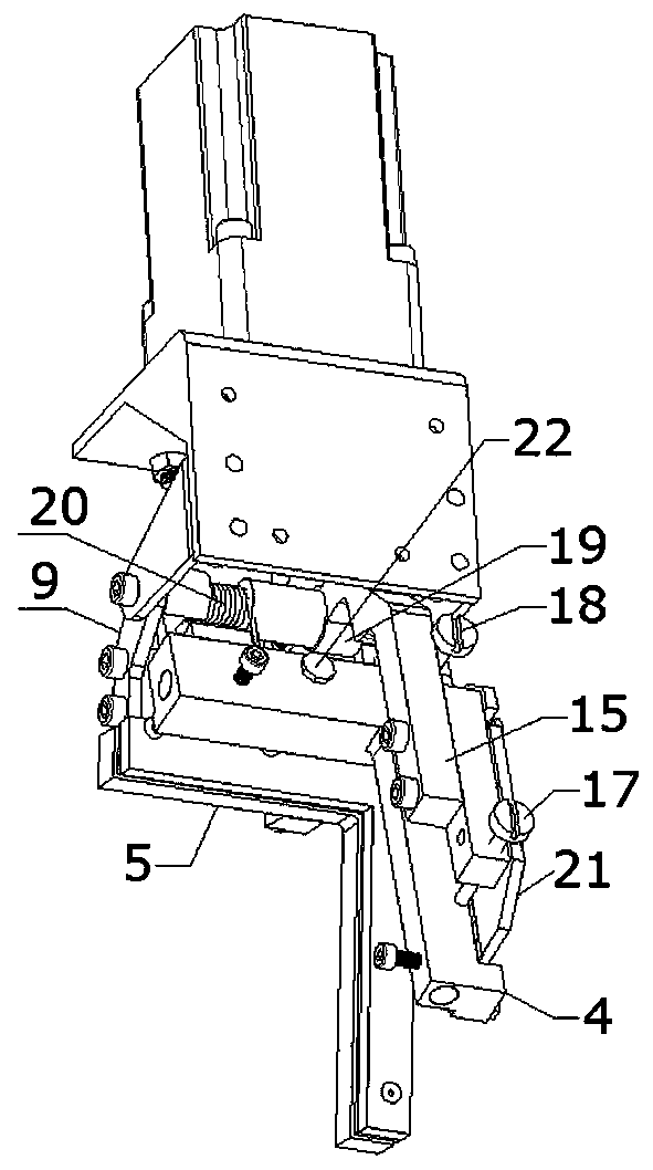 Medicine bag hot sealing and easily-torn line pressing cutting integral forming device
