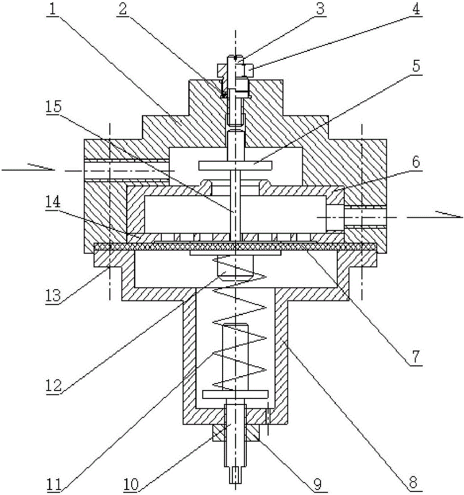 Self-operated balance valve