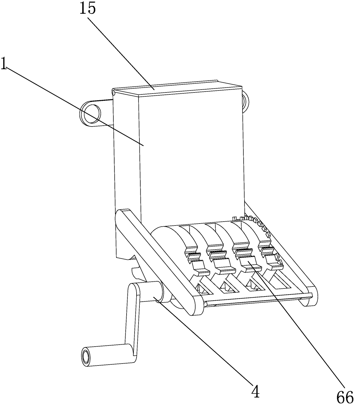 Chopstick out-conveying device