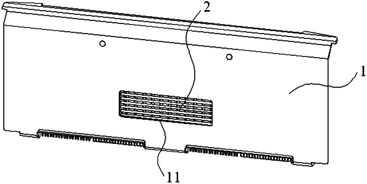 Air guiding device for air-cooled refrigerator and air-cooled refrigerator