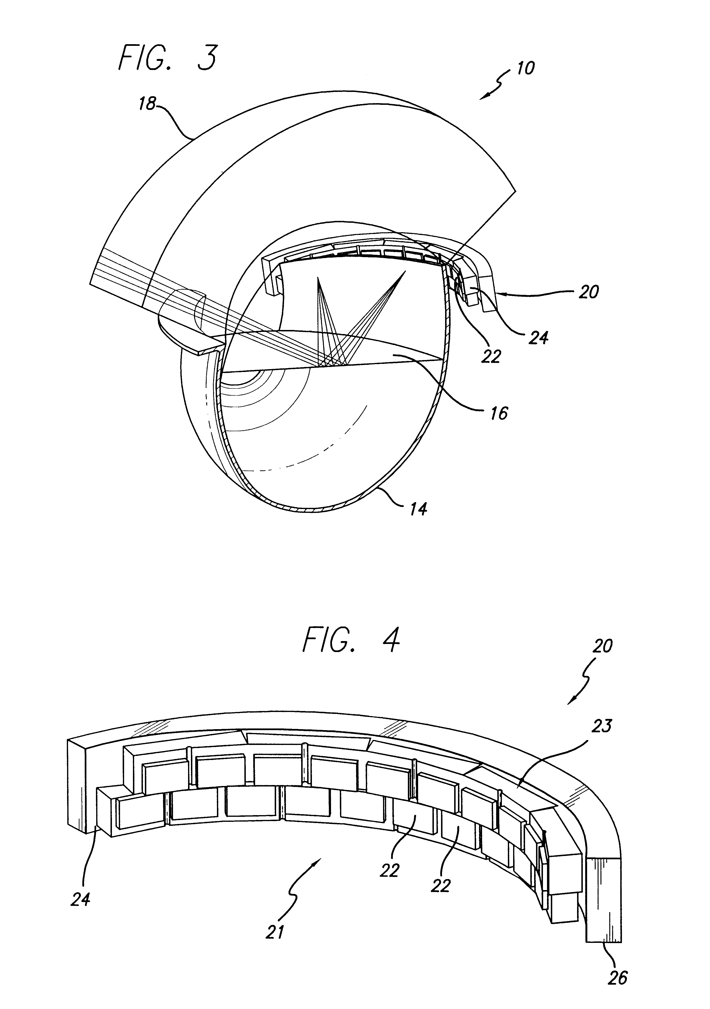 Ultra-wide field of view concentric scanning sensor system with a piece-wise focal plane array