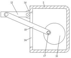 Seeding device for ecological vegetable planting