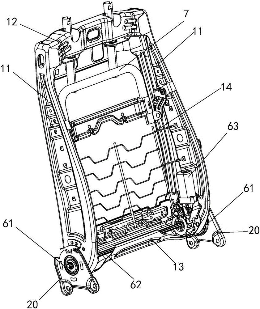 Seat basin assembly of vehicle seat and vehicle seat including seat basin assembly