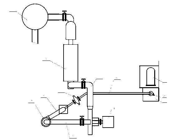 System for treating sulfur residue