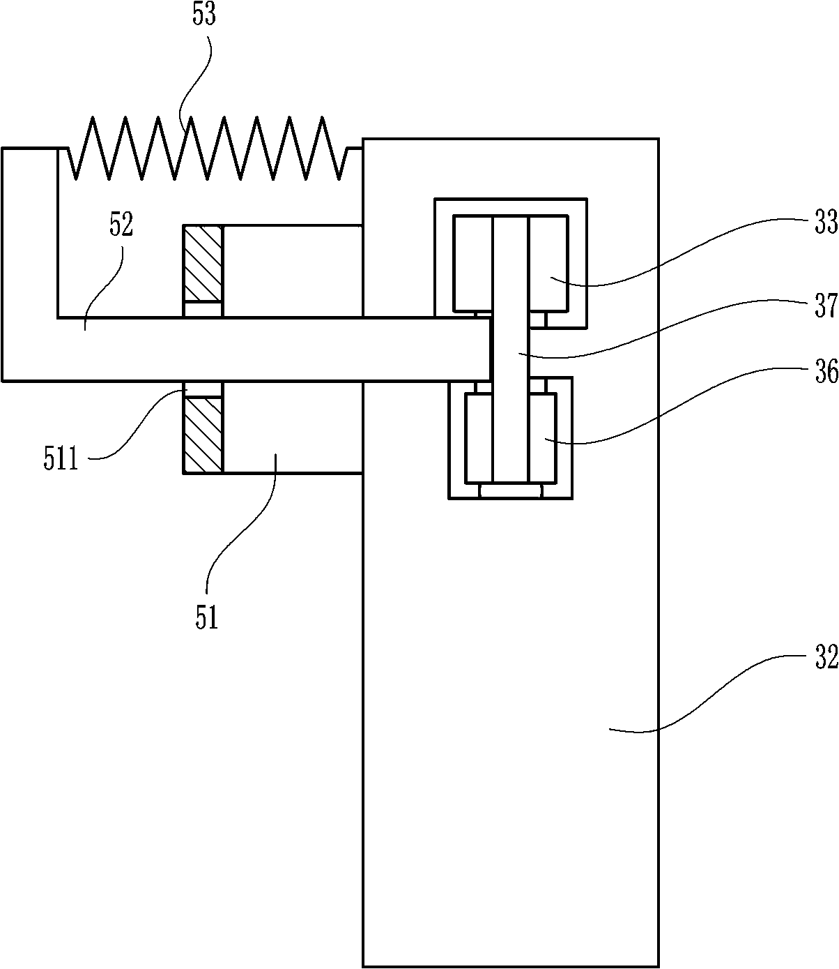 Up-and-down movable single-story building