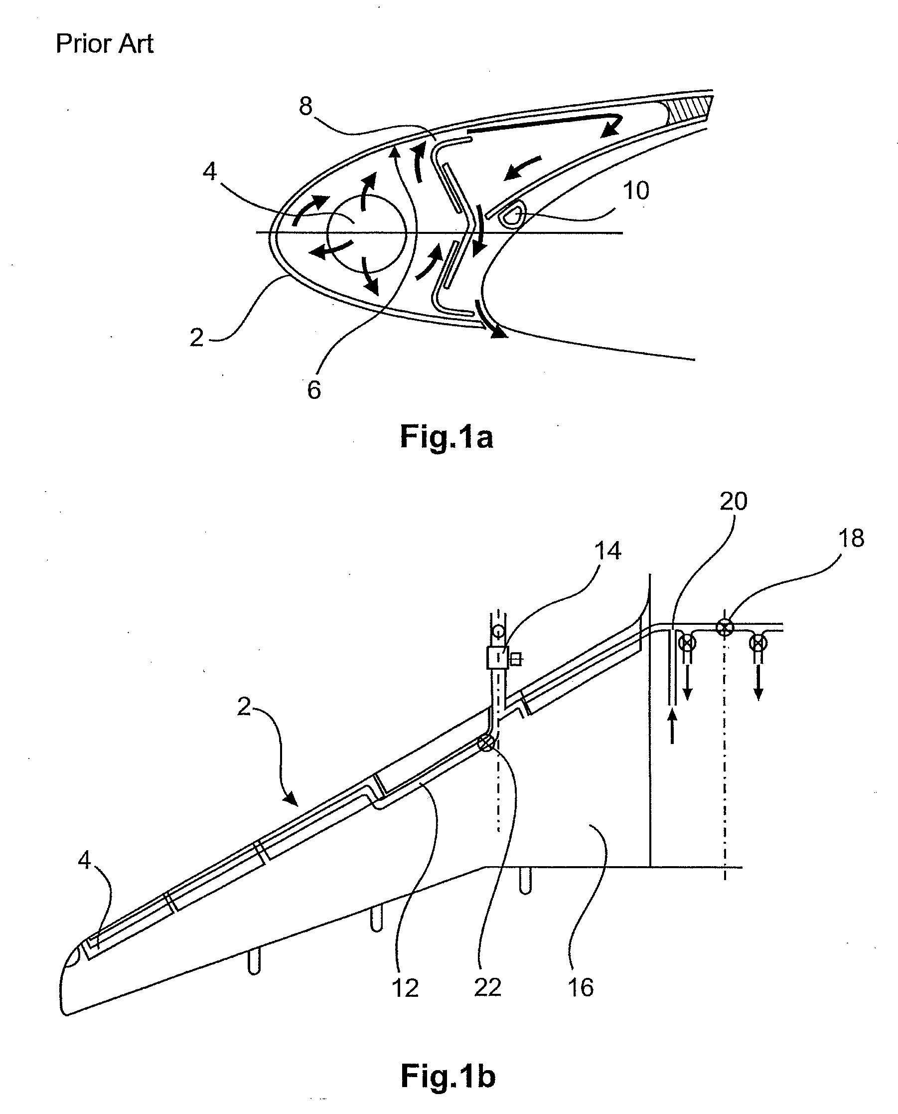 De-icing system for an aircraft
