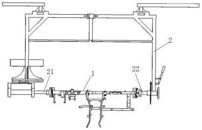 A steering support pipe beam structure