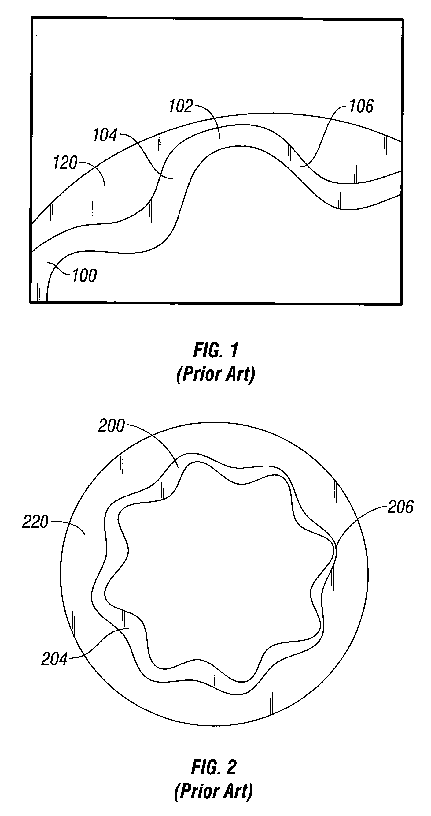 Controlled thickness resilient material lined stator and method of forming