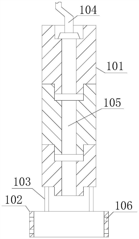 Building foundation pit slope protection system and method