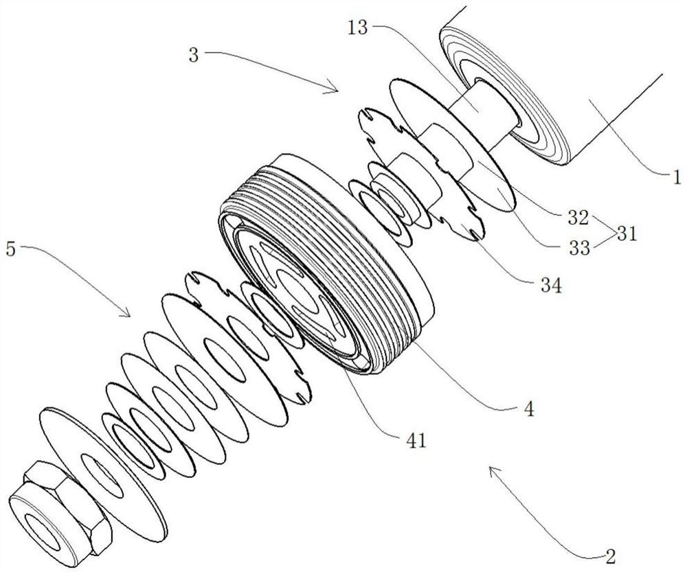 Piston valve system, shock absorber provided with piston valve system and vehicle