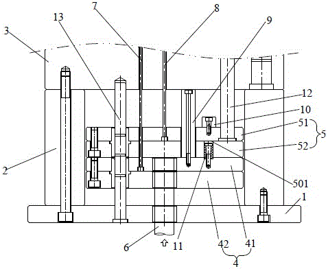 Double-ejection mechanism of mold