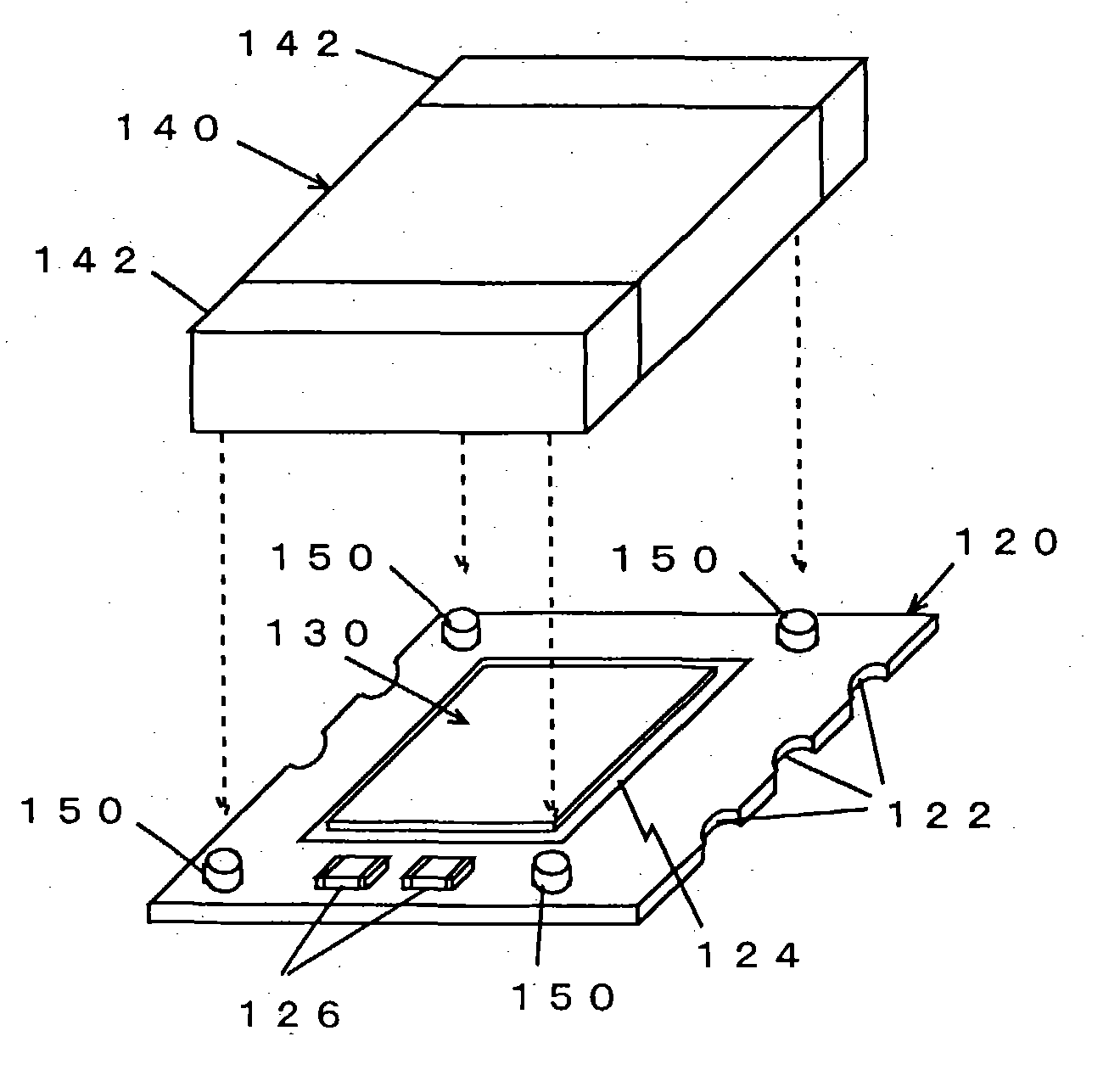 Microconverter and laminated magnetic-core inductor