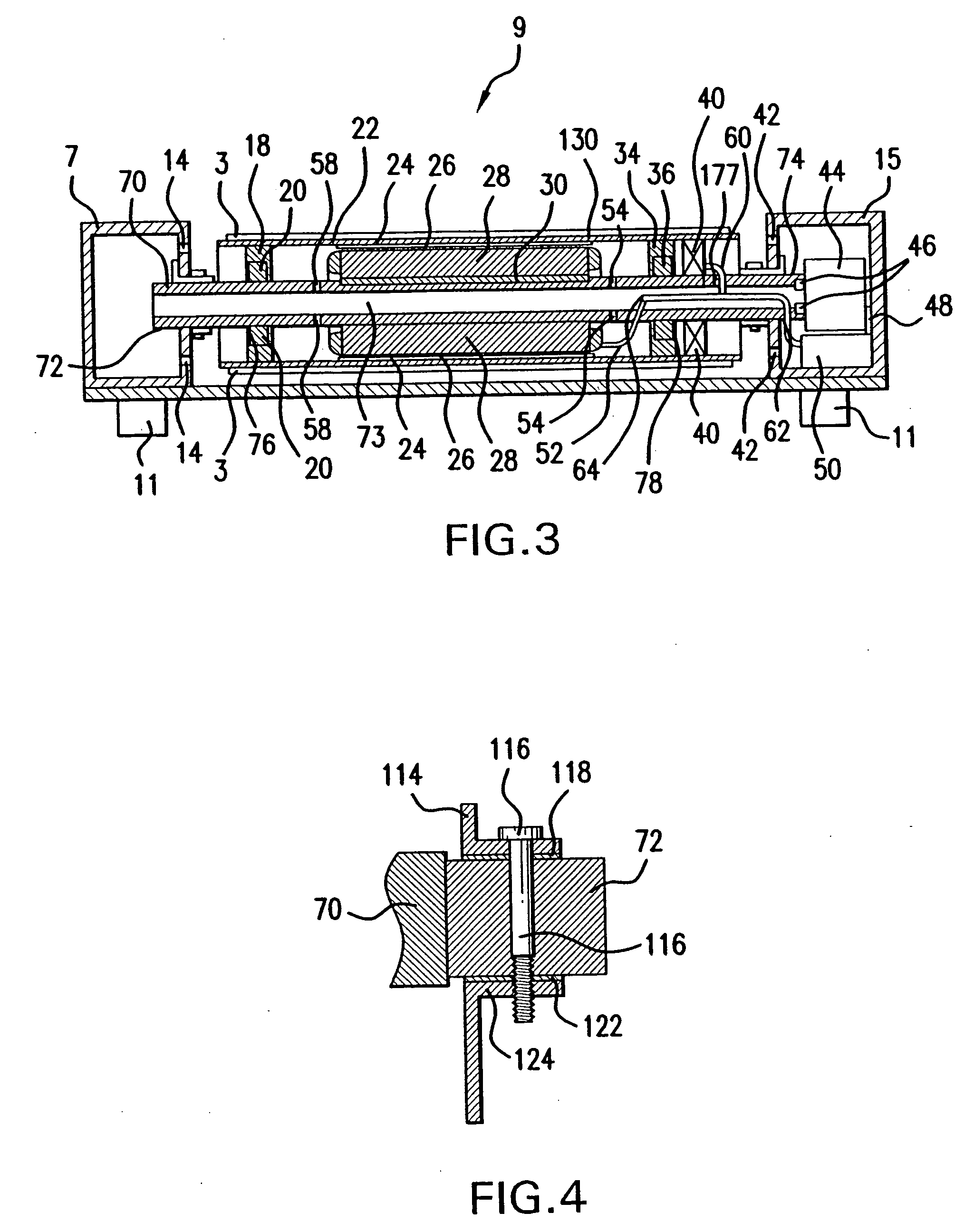 Belt drive system with outer rotor motor