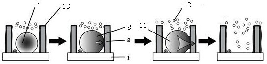 Three-dimensional patterned surface for enhancing dropwise condensation