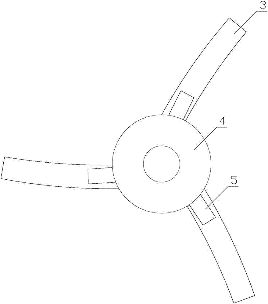 Wind driven generator with windproof function