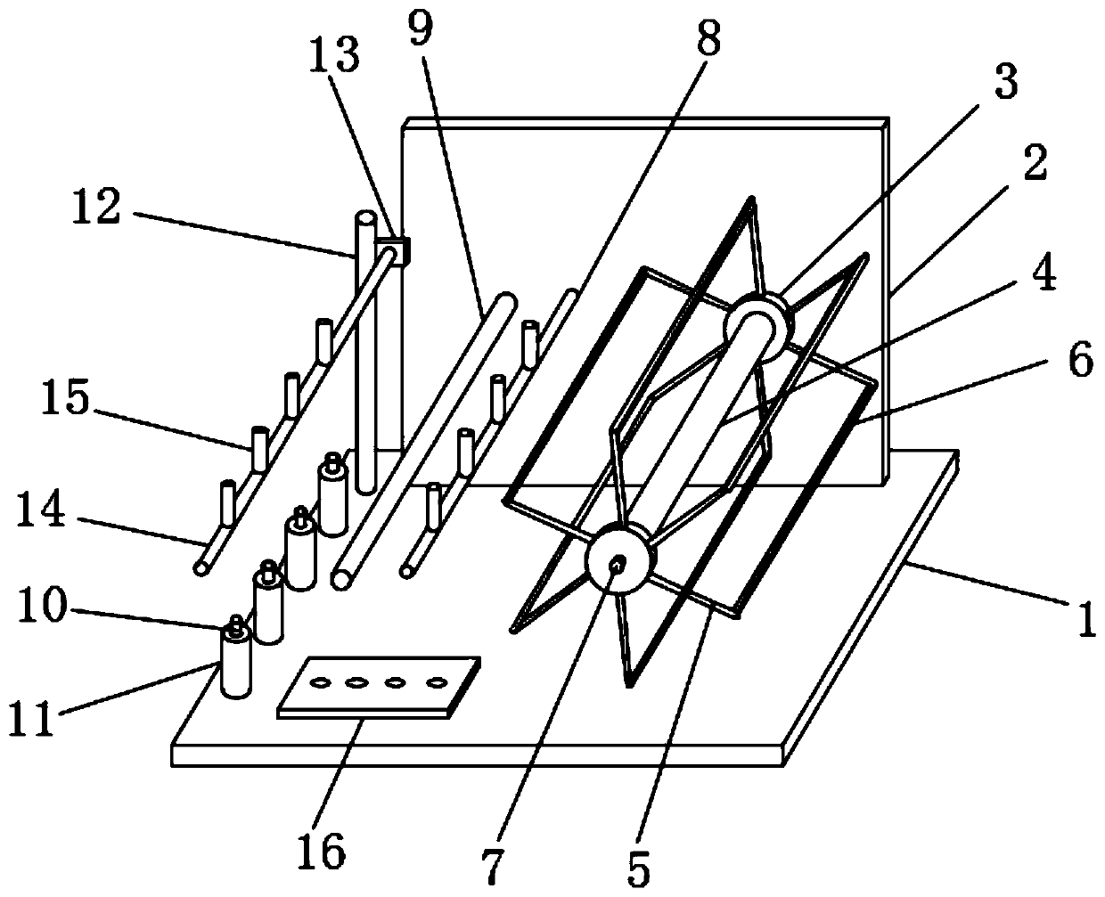 An auxiliary energy-saving spinning machine based on intelligent semi-worsted processing line