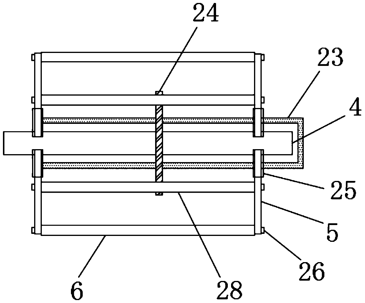 An auxiliary energy-saving spinning machine based on intelligent semi-worsted processing line