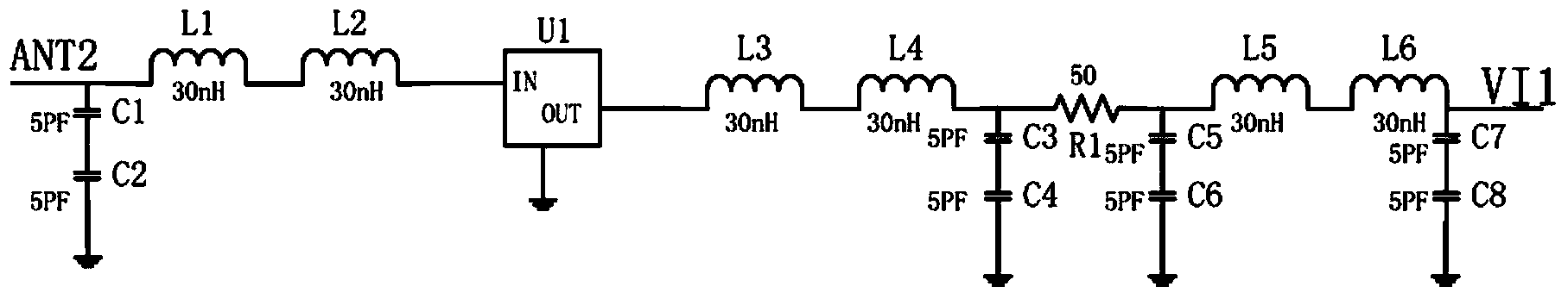 Radio frequency awakening circuit of wireless electromagnetic valve