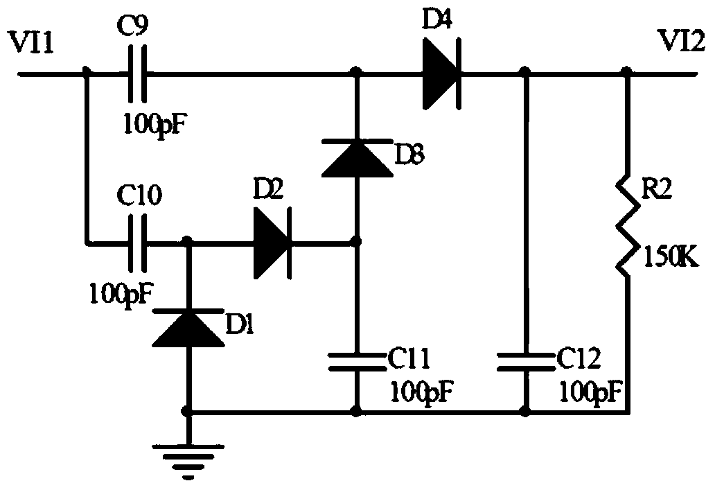 Radio frequency awakening circuit of wireless electromagnetic valve