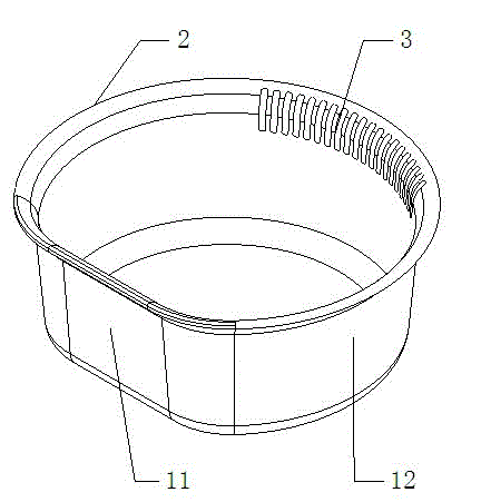 Vegetable basin