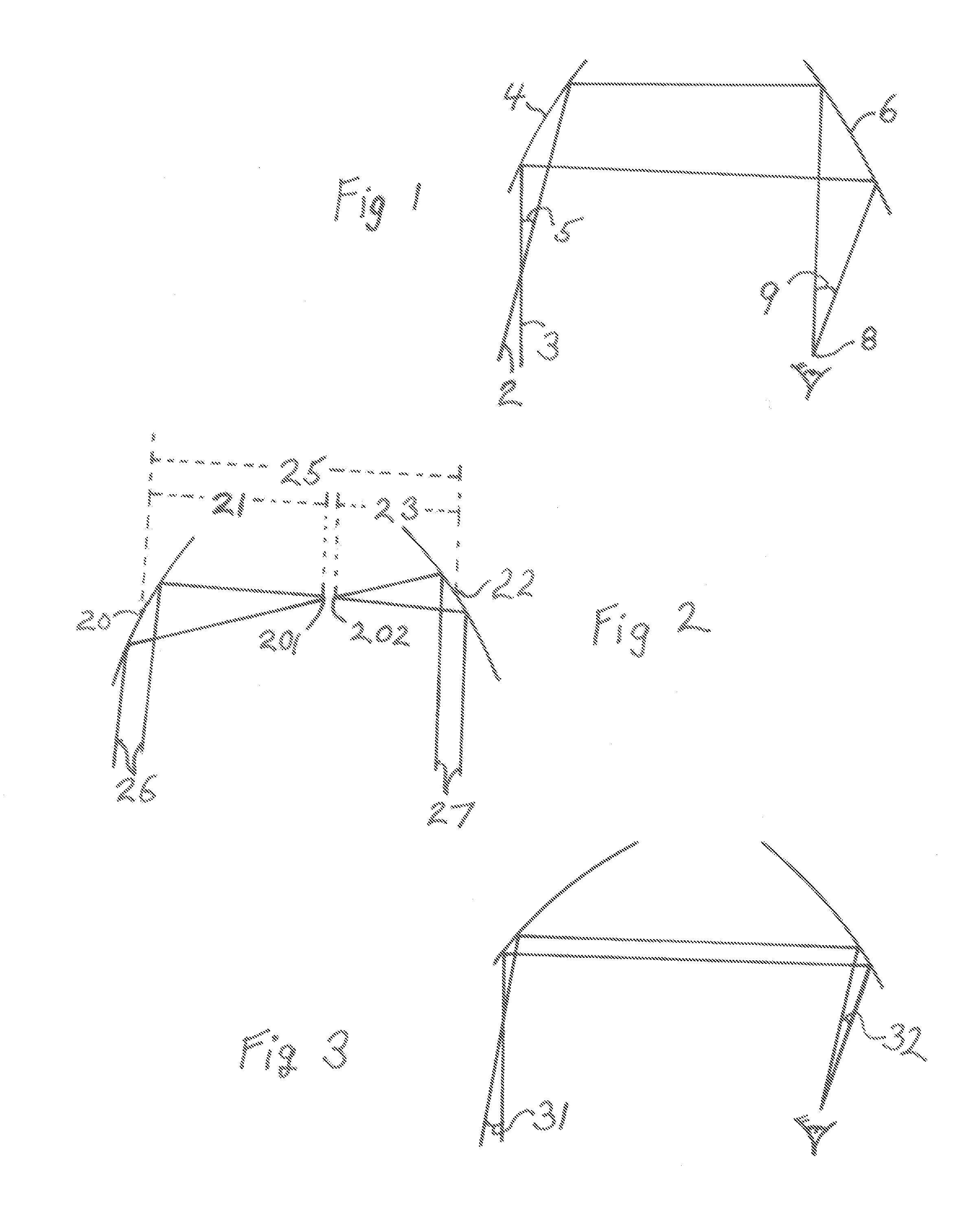 Optical device with two cylindrically symmetric mirrors