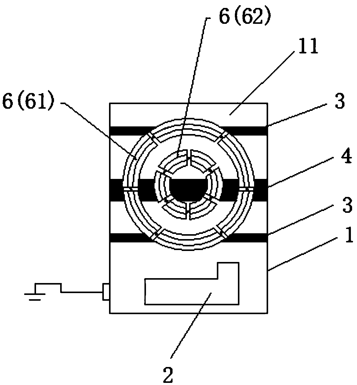 Preparation method, device and control system of deformable flat and concave dual-purpose induction cooker