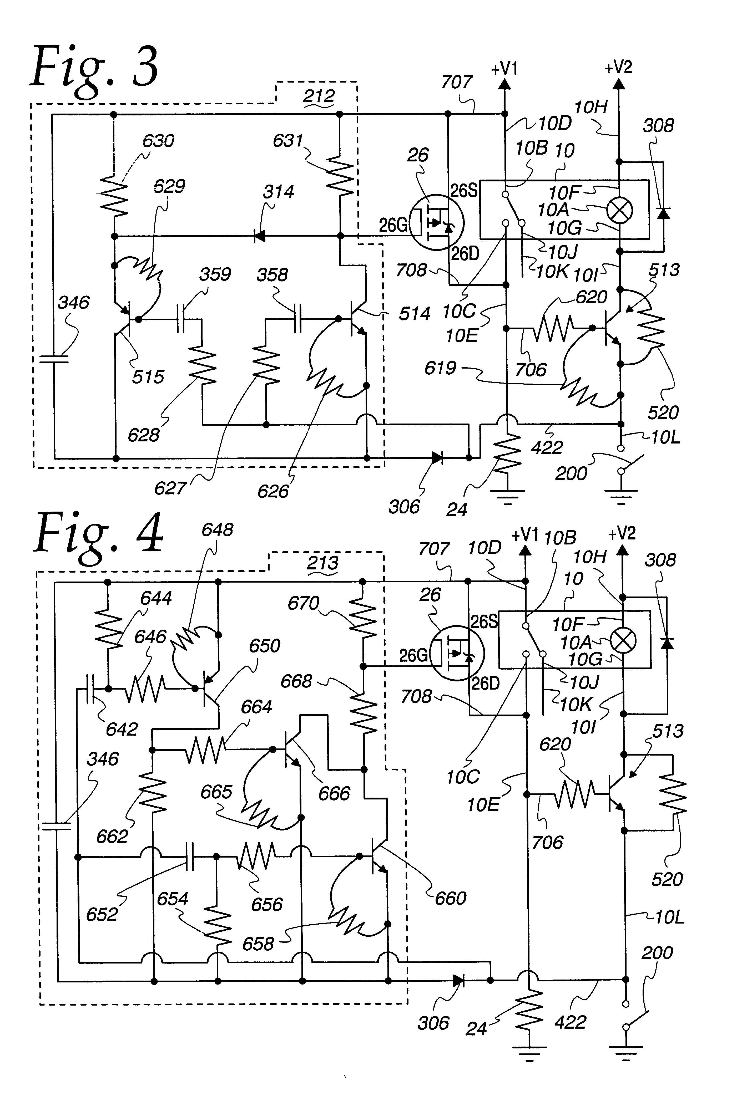 Circuit for operating voltage range extension for a relay
