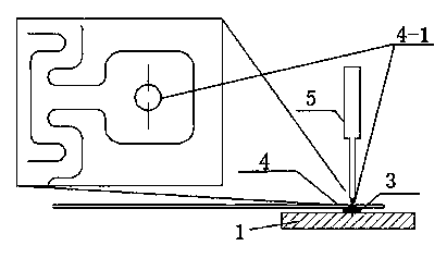 Magnetic head installing method and structure based on same