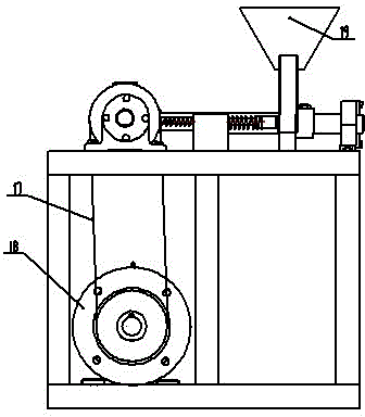 Pneumatic fresh lotus plumule removing machine