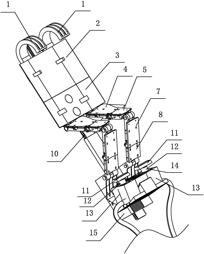 Auxiliary device for spinal joint load position medical imaging examination
