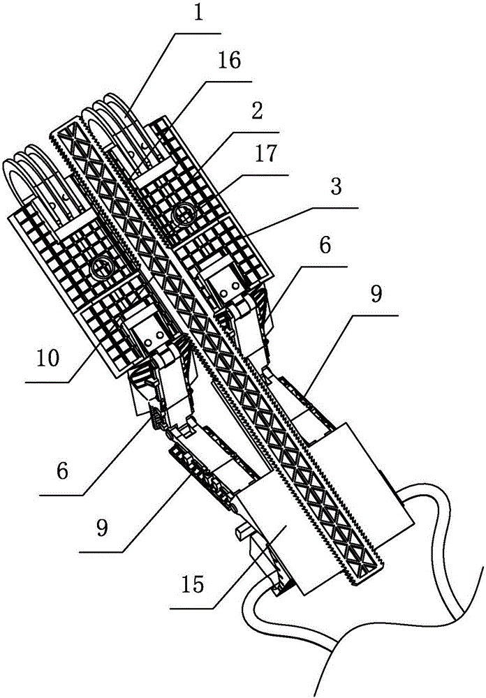 Auxiliary device for spinal joint load position medical imaging examination