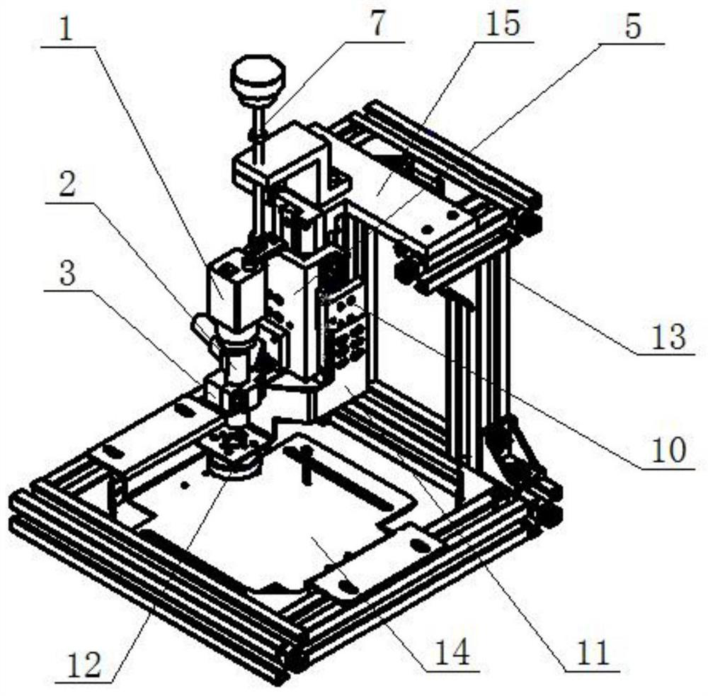 Image acquisition device based on industrial camera