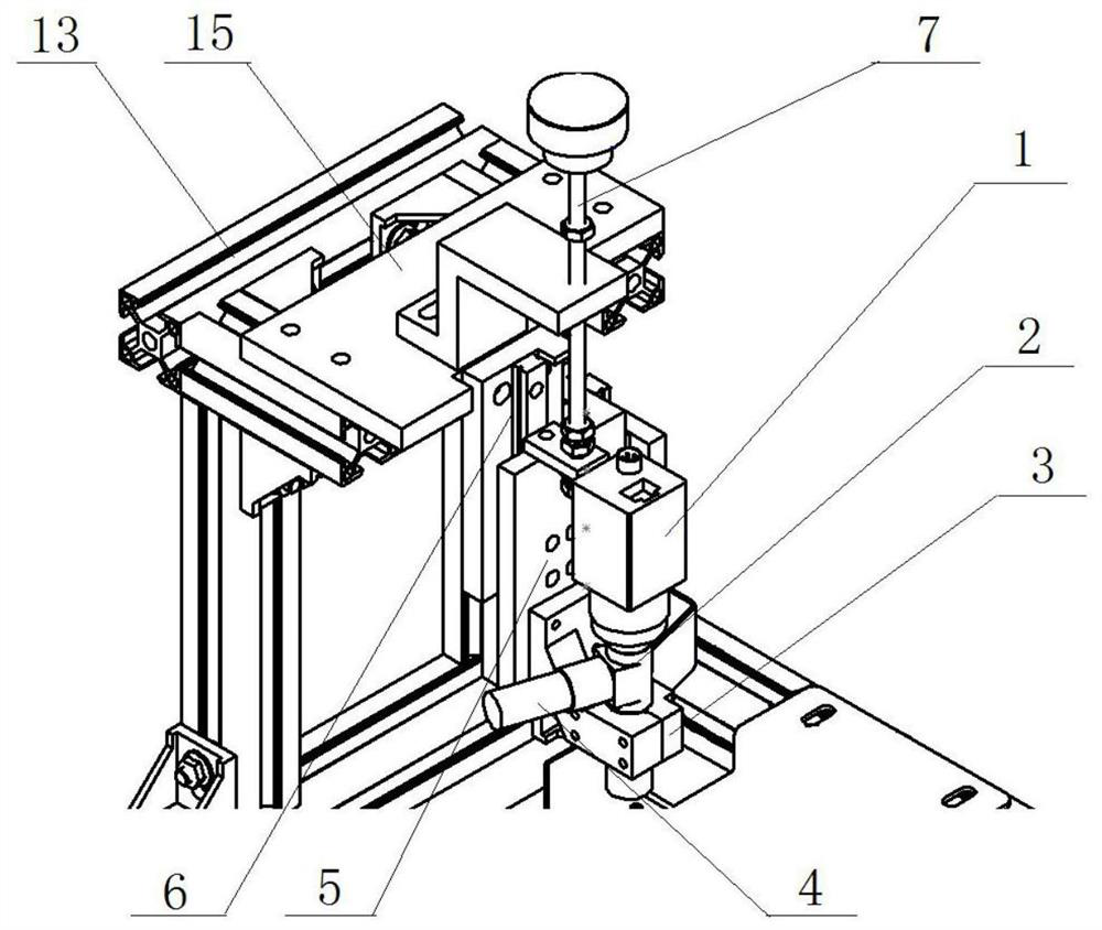 Image acquisition device based on industrial camera