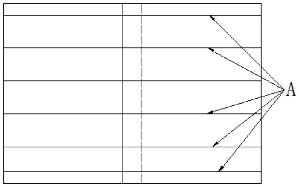 Adhesive shear strength test piece and manufacturing method thereof