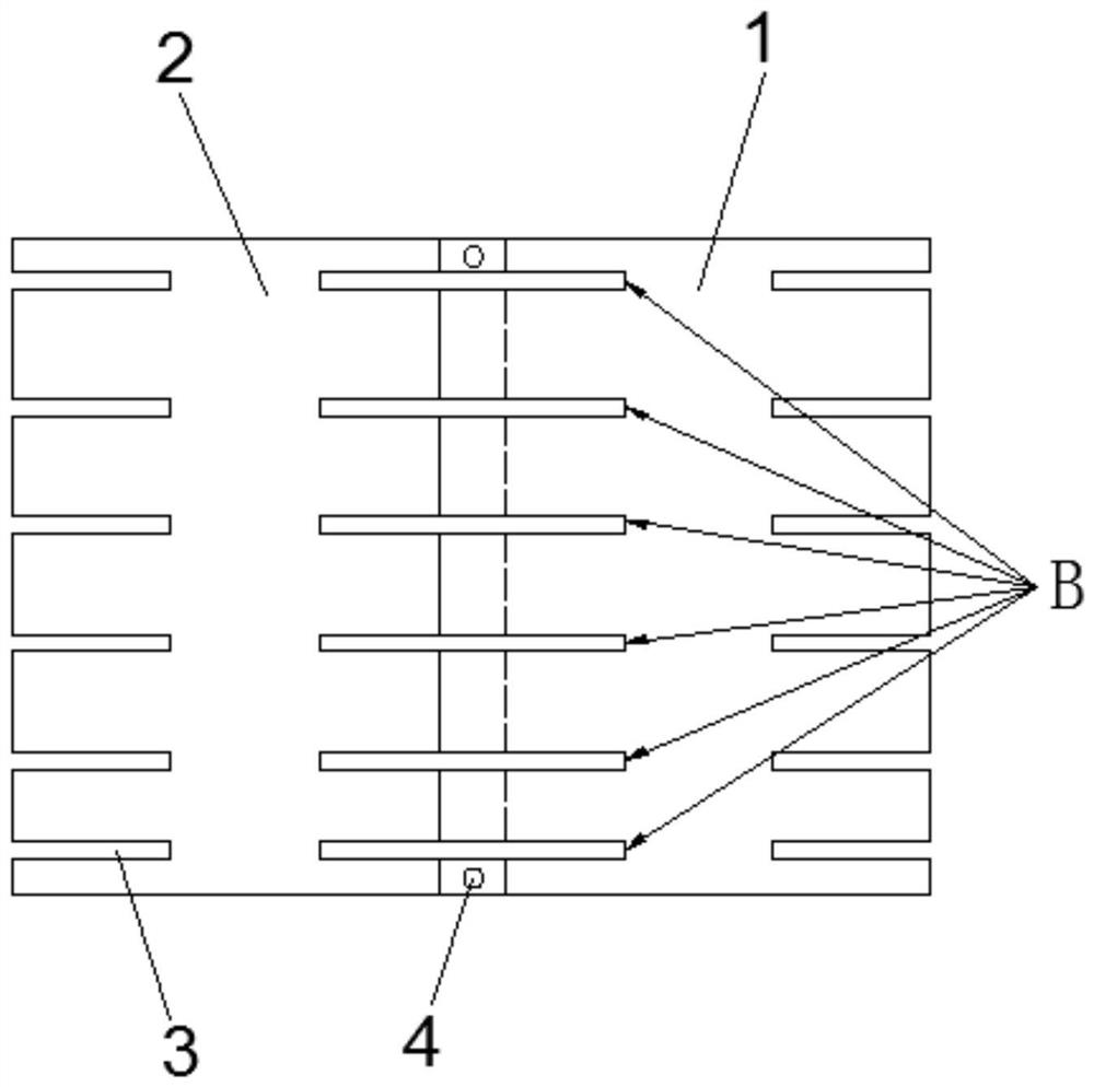 Adhesive shear strength test piece and manufacturing method thereof