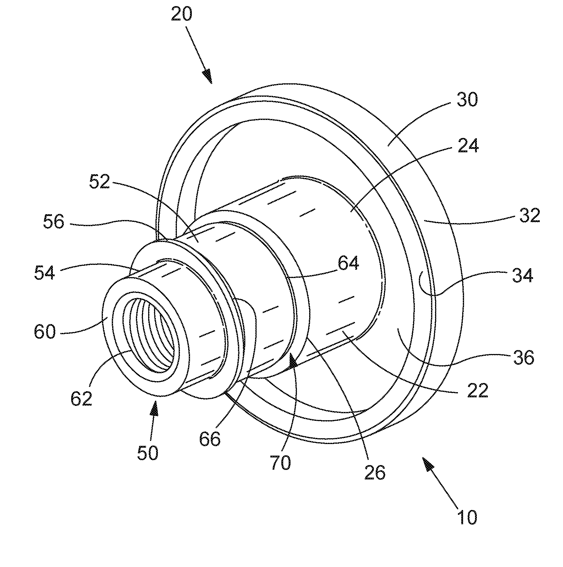 Device for Fixing an Electrical Connection Terminal to a Support