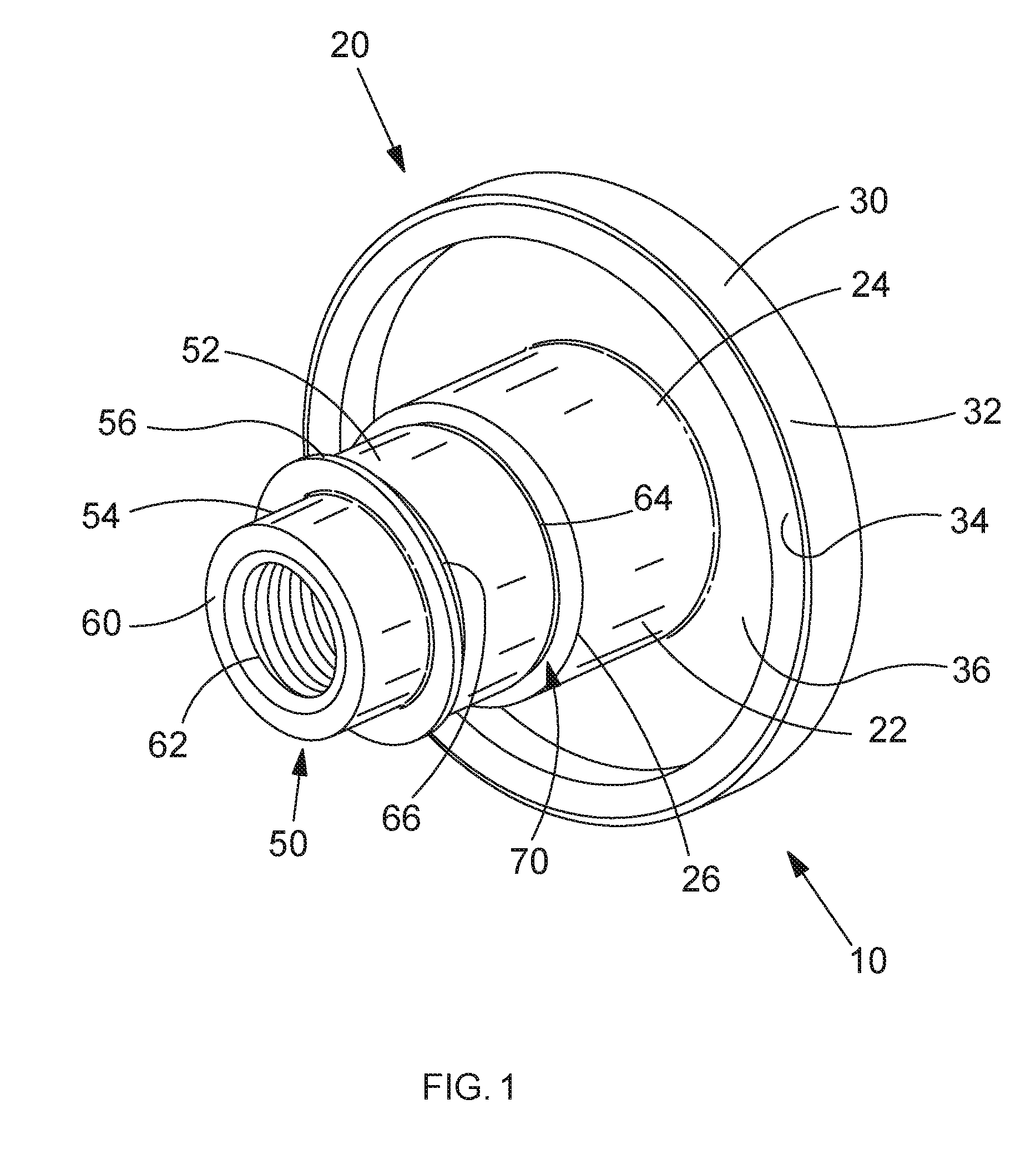 Device for Fixing an Electrical Connection Terminal to a Support