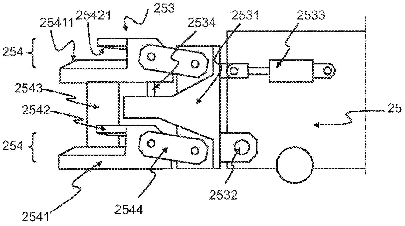 Equipment and method for changing cylinders and/or clusters of a roll stand