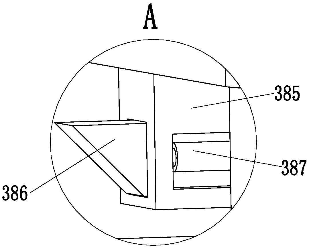 Polyphenyl particle partition board automatic cutting production line and partition board cutting process