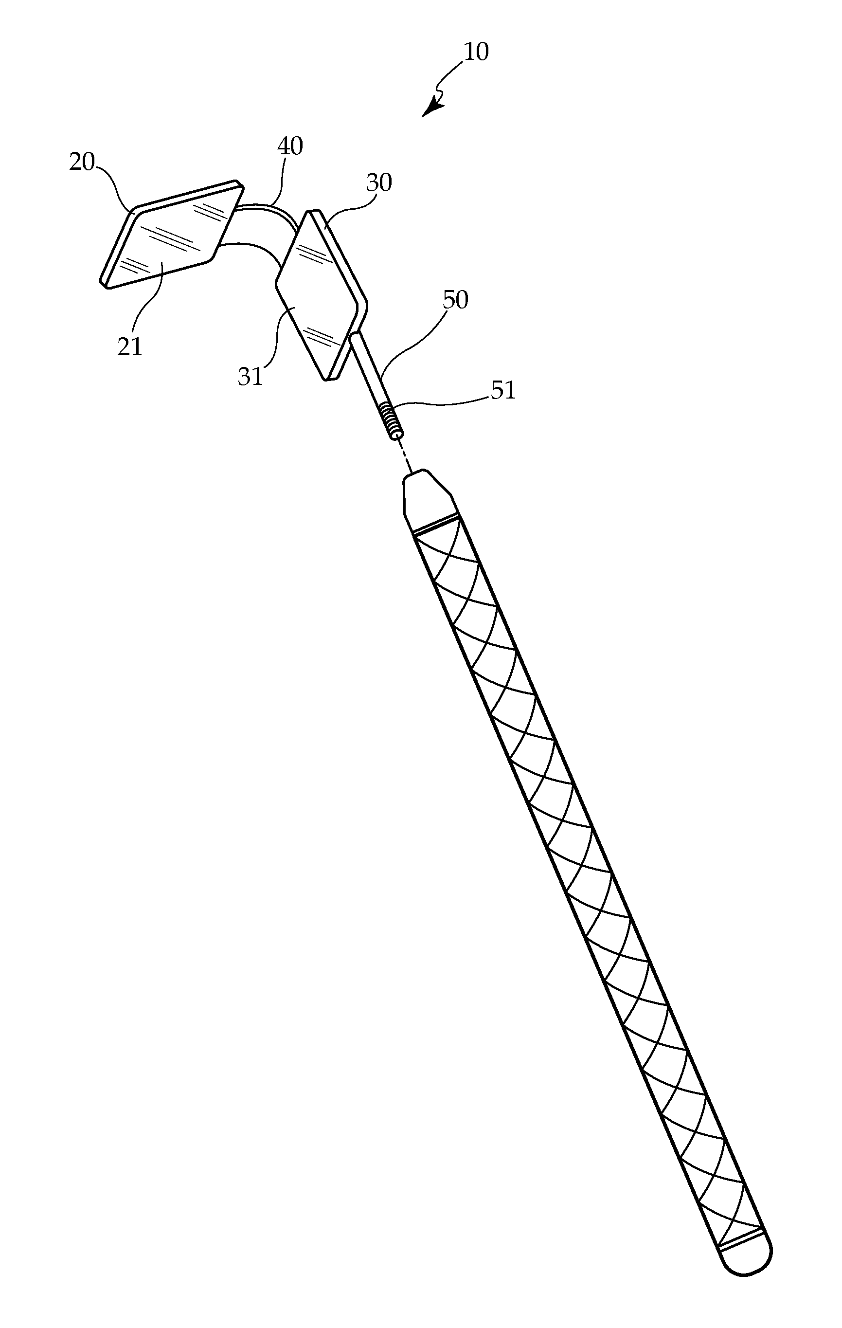 Reflective dental apparatus