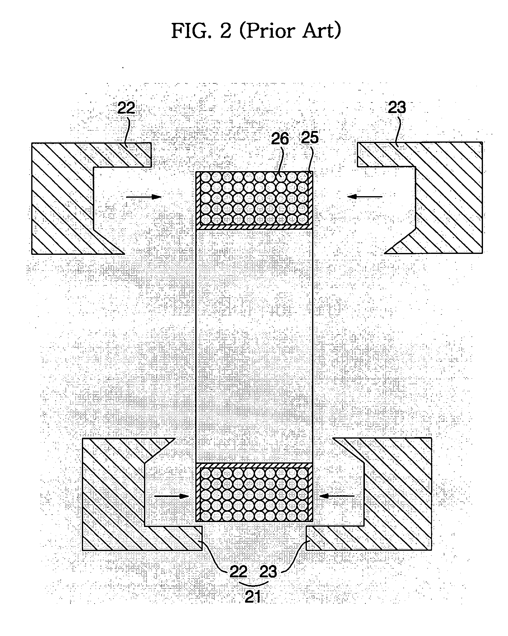 Outer core assembly structure of linear motor