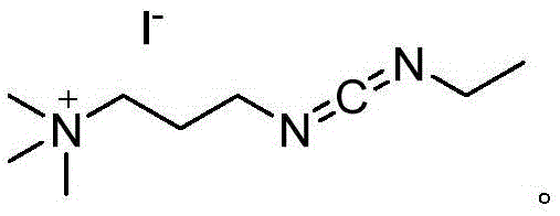 A kind of synthetic method of 1-ethyl-3-(3-dimethylaminopropyl)-carbodiimide methyl iodide salt