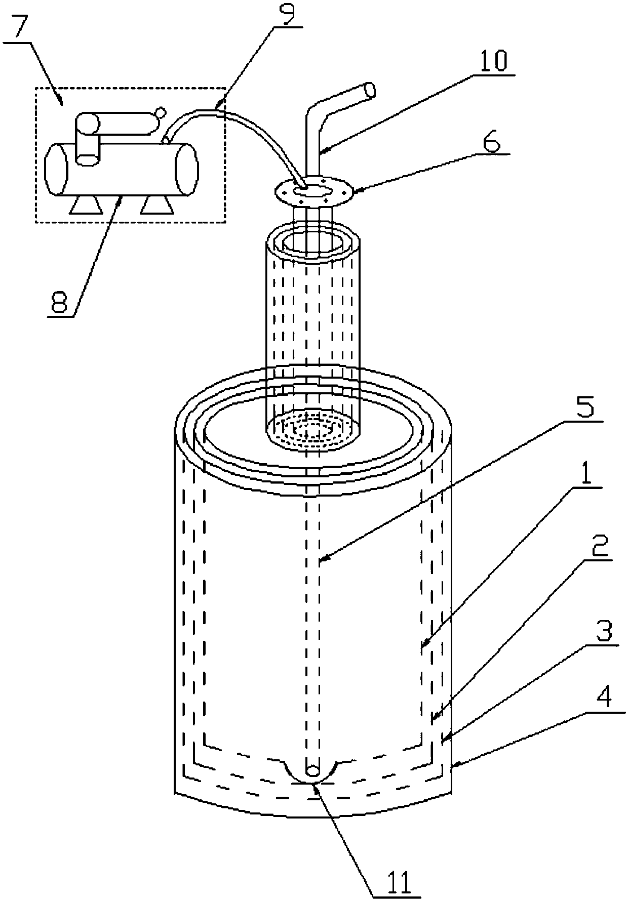 Liquor-making fermentation device